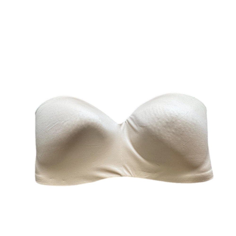 Wacoal Red Carpet Strapless Bra Womens 34DD Beige Excellent‎ 854372